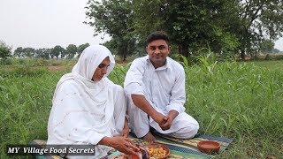 Aloo Arbi Recipe  Village Style   Taro Roots and Potato  BY MUKKRAM SALEEM | MY Village Food Secrets