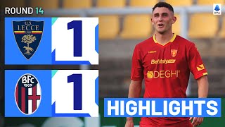 LECCE-BOLOGNA 1-1 | HIGHLIGHTS | Piccoli levels it with the last kick of the game | Serie A 2023/24