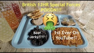 Never Before Seen!!! British 12Hr Special Forces Ration Pack (Double Review with Nathan's MRE)