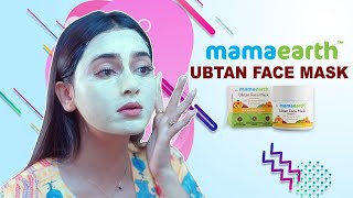 Mamaearth Ubtan Face Mask review & demo @tejasswiprakash413