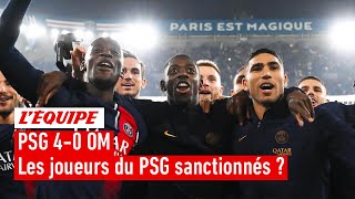Quatre joueurs du PSG convoqués par la LFP après leurs chants à l'égard des Marseillais
