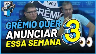 🔵⚫️⚪️ GRÊMIO NO MERCADO, ATACANTE PERTO E ZAGUEIRO LONGE