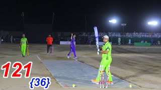 ASAD SHAH ZAHEER KALIYA VS SHAKEEL SHAH 121 RUNS NEED 36 BALLS BIGGEST MATCH IN TAPE BALL CRICKET