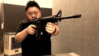 SP SYSTEM M4A1 COMPLETE AIRSOFT GBB RIFLE