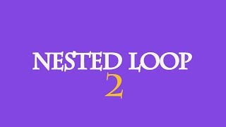 Java Programming Patterns with example 2 Nested Loop urdu hindi 3