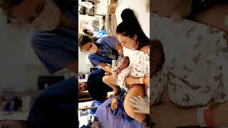 just born baby after birth of baby mom become emotional 😭❤️#baby #doctor #birth #viral