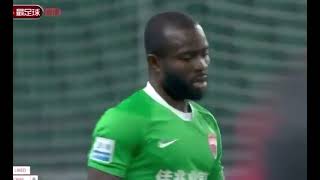 Frank Acheampong nets a stunner on match-day 19 in the Chinese Super League