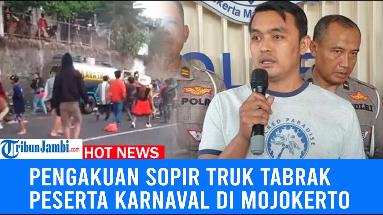 Pengakuan Sopir Truk Tabrak Peserta Karnaval Hingga Tewas Di Pacet ...