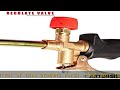 propane weed torch burner fire starter ice melter w 3 nozzles u0026 5ft hose