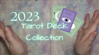 My Tarot Deck Collection 2023