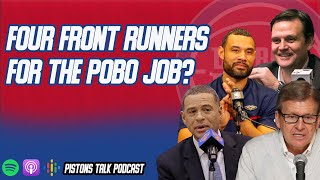 Detroit Pistons have four candidates to become the next POBO? | Pistons Talk Podcast