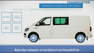 Transporter’daki disk fren sistemi nasıl çalışır?