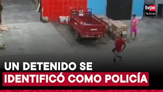 Capturan a dos sujetos que agredieron y amenazaron a un vecino en Comas