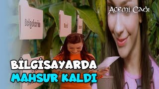 Ayşegül, Selim'in Bilgisayarında Mahsur Kaldı!!  -  Acemi Cadı 41. Bölüm