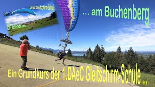 Gleitschirmfliegen lernen mit der 1.DAeC Gleitschirmschule