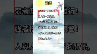 禪語1_智慧~緣 善心善念善行 #正能量