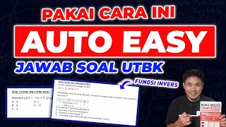 SOAL UTBK 2024 MATERI FUNGSI INVERS