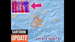 5.2 Earthquake Santorini volcano. Migration of Quakes continuing. Sunday update 2/9/2025