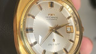 #Technos Sky light Automatic# Gold Filled 20 micron#Size 35.0mm-Lh 077 7777 079#Shorts