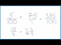 75లో 5%ని ఎలా కనుగొనాలి డెబ్బై ఐదులో ఐదు శాతం