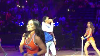 A Boogie Sings LOOK BACK AT IT live at Madison Square Garden KNICKS HALFTIME