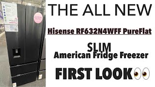 👀 HISENSE PureFlat RF632N4WFF Fridge Freezer