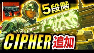 【COD:BO4】5段階変化「CIPHER」追加！色がヤバすぎる件についてwww