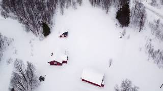 Drone flying in Stilla - Finnmark, Norway