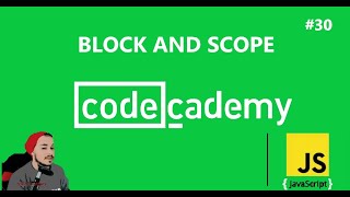 JavaScript block and scope #30