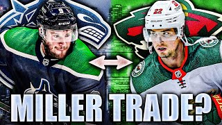 JT MILLER TRADE RUMOURS TO MINNESOTA WILD FOR KEVIN FIALA? Vancouver Canucks News & Rumors Today NHL