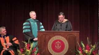 Inauguration remarks by J. David Carson '72