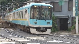 京阪電鉄 京津線 上栄町４号踏切 併用軌道 800系 Keihan Series 800 その２