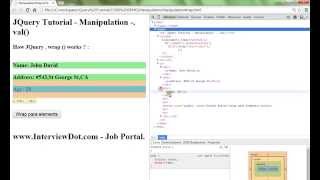 WRAP METHOD JQUERY DEMO