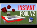 Minecraft 1.12: Redstone Tutorial - Instant Pool v2! Minecraft 1.12: Redstone Tutorial - Instant Pool v2!