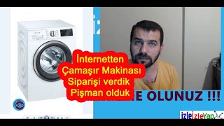 İnternetten Çamaşır Makinası Siparişi verdik PİŞMAN OLDUK CEVA LOJİSTİKE ULAŞILMIYOR