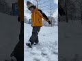 進撃の巨人ごっこwwwww🐥 雪遊び 雪国 青森 やりたかったやつ