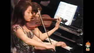 [풀버전] 1970년 20세 정경화의 사라사테(Sarasate) - 카프리스 바스크(Caprice Basque) Op.24 #흑백복원