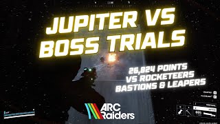 JUPITER+RENEGADE vs SOLO Boss Trial (Rocketeer Bastion Leaper) @ Spaceport Electro Storm ARC RADIERS