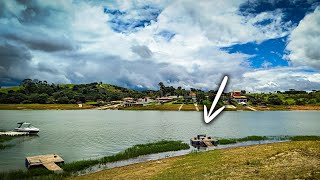 ROOT FISHING IN FURNAS LAKE IN CARMO DO RIO CLARO