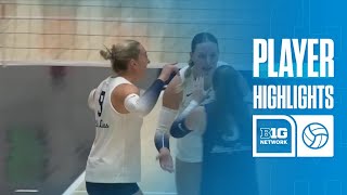 Jess Mruzik Highlights vs. Yale | Penn State Volleyball | 09/22/2024