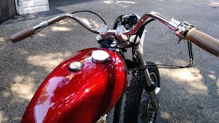 Triumph 650 Cold Start Up And Idle GREAT SOUND | 1971 Triumph Bonneville