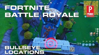fortnite bullseye locations - all bullseye locations fortnite