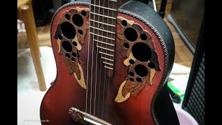 Ovation Super Adamasのご紹介です[Plugless 438hz][クロサワ楽器][スタジオリバーサイド]