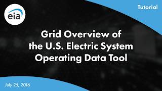 United States Electric System Operating Data Tool Tutorial - Part 2