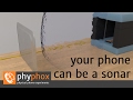 Smartphone-Experiment: Sonar (en)