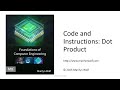 Code and Instructions: Dot Product