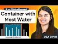 Container with Most Water Problem | Brute & Optimal Solution | Two Pointer Approach - Leetcode 11
