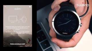Suunto Spartan   How to connect watch and update firmware
