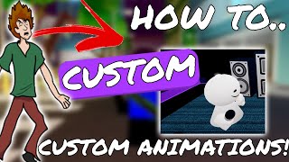 how to get custom animations in funky friday..