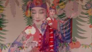 ★舞ムービー(1938) 首里城の舞 本貫花 The Ryukyuan Dance